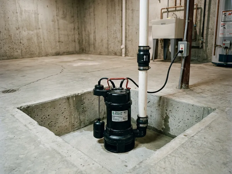 Sump Pump Installation Plumber in Nardin, OK